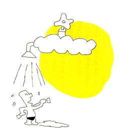 水は天地から頂いたもの